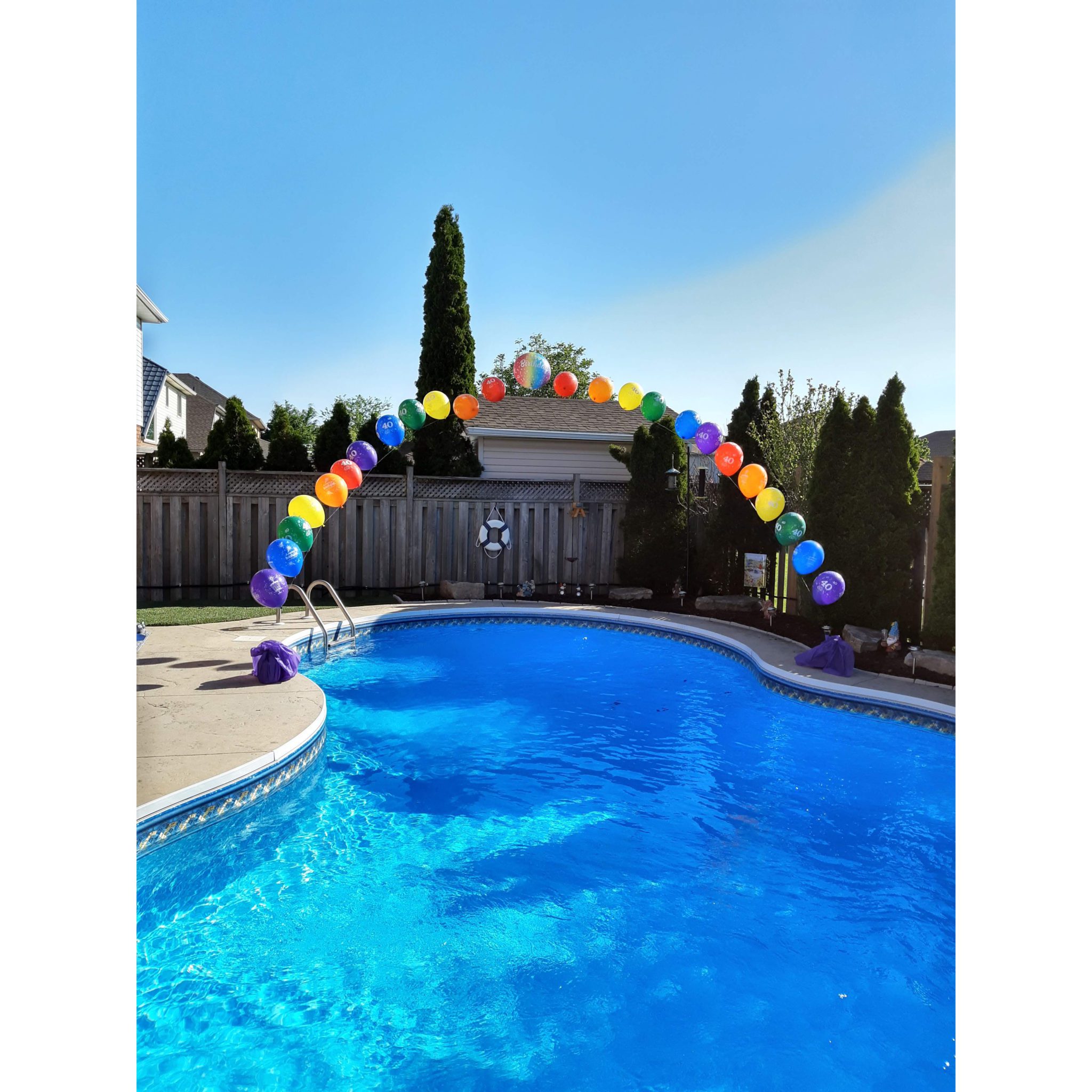 Helium Balloon Arch Kerry's Party For Less