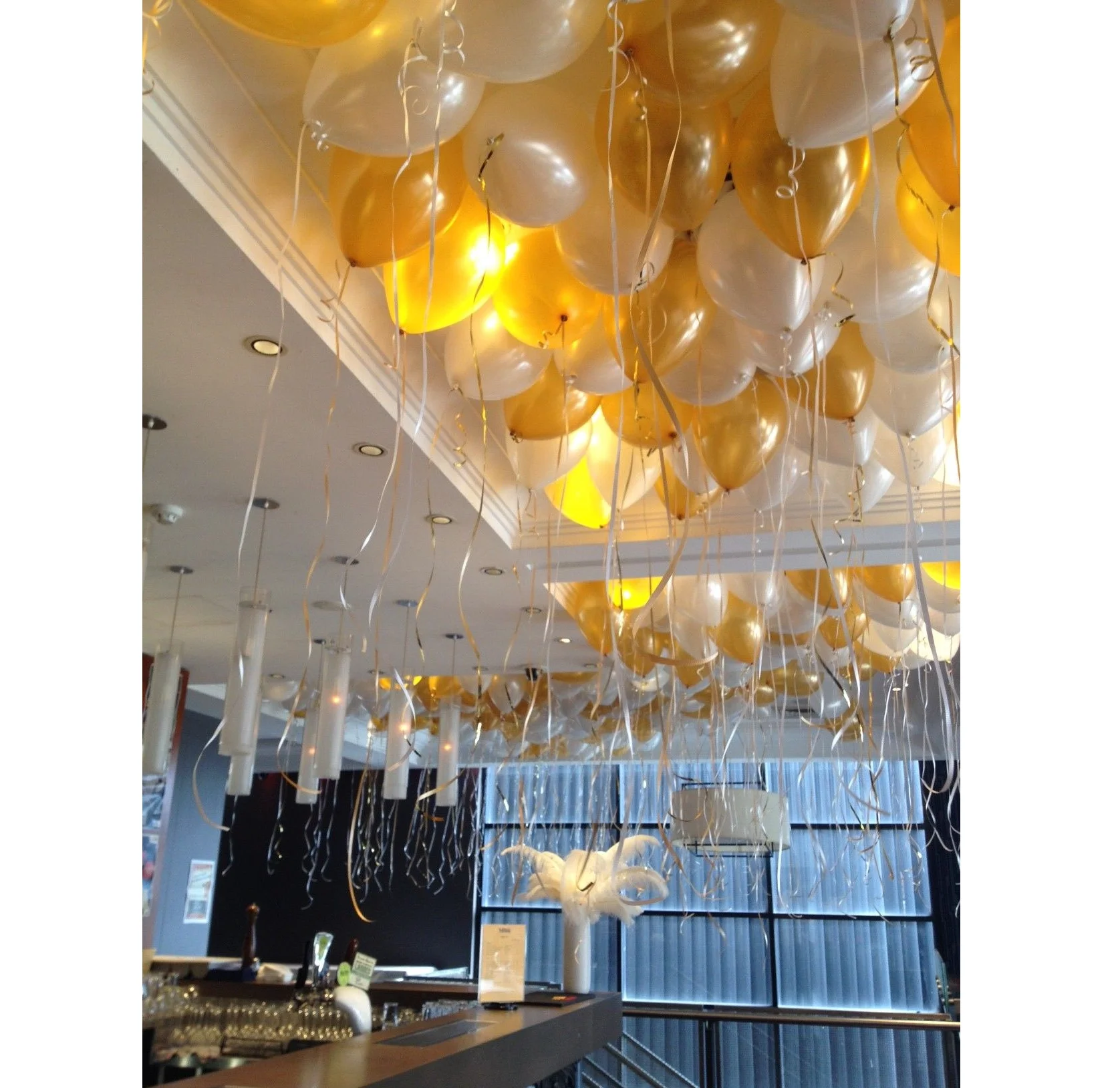 Ceiling Helium Balloons