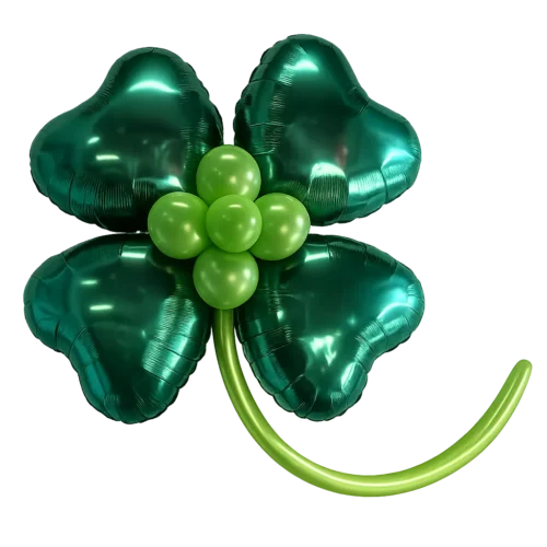 Lucky Shamrock Air Filled Balloon