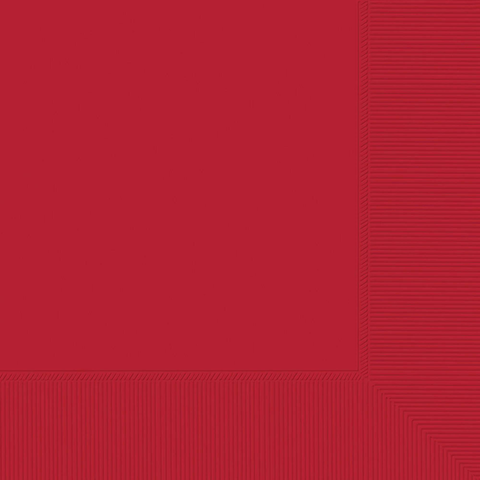 Beverage Napkins Red