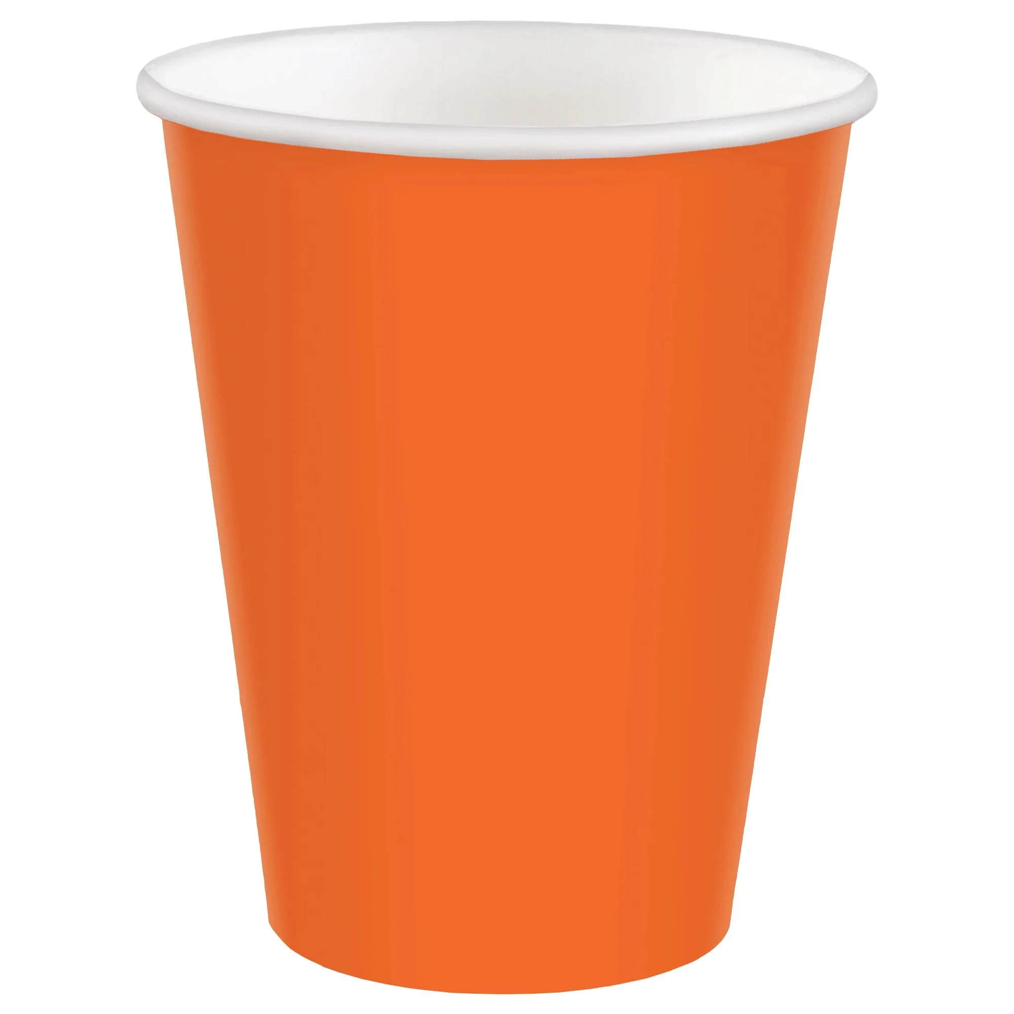 Paper Cups Orange