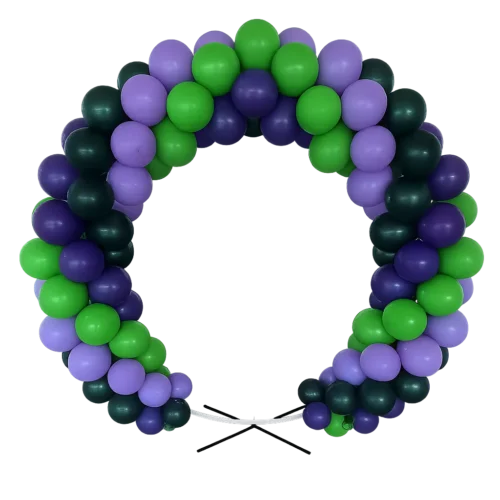 Circle Spiral Balloon Arch