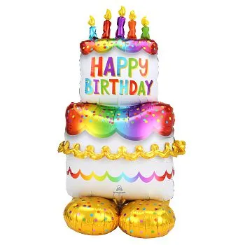 Birthday Cake Balloon Option