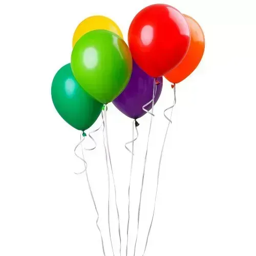 Multi Coloured Balloon Bouquet