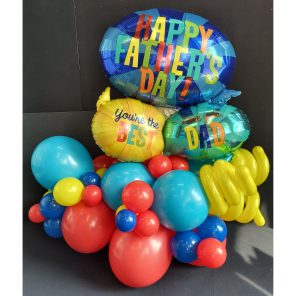 Father's Day Balloon Setup