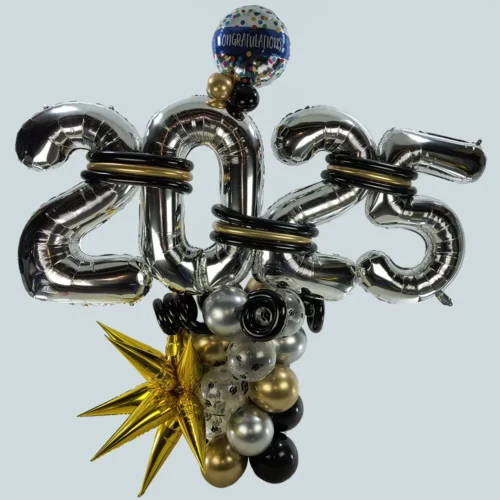 Graduation Milestone Balloon Column