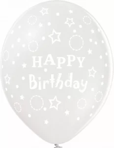 Happy Birthday Clear