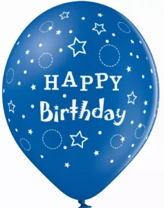 Happy Birthday Dark Blue