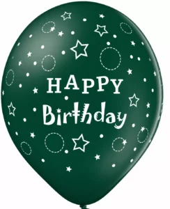 Happy Birthday Dark Green