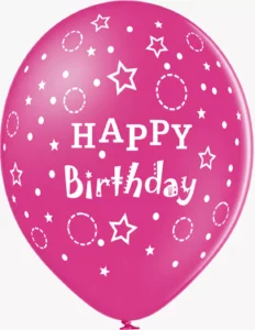 Happy Birthday Dark Pink