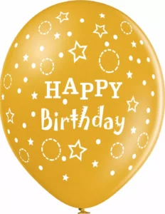 Happy Birthday Gold