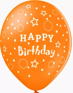 Happy Birthday Orange