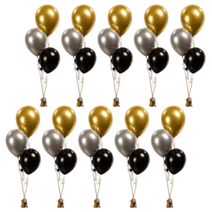 x10 Table Bouquets of 3 Latex